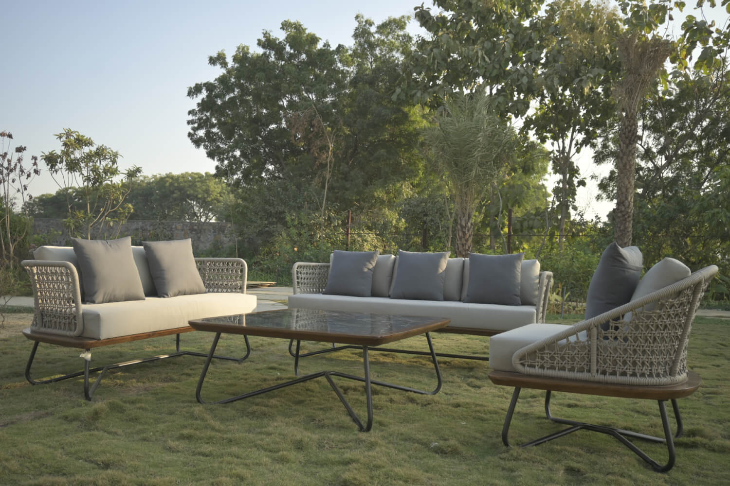 Boulder 3 Seater Sofa Gray