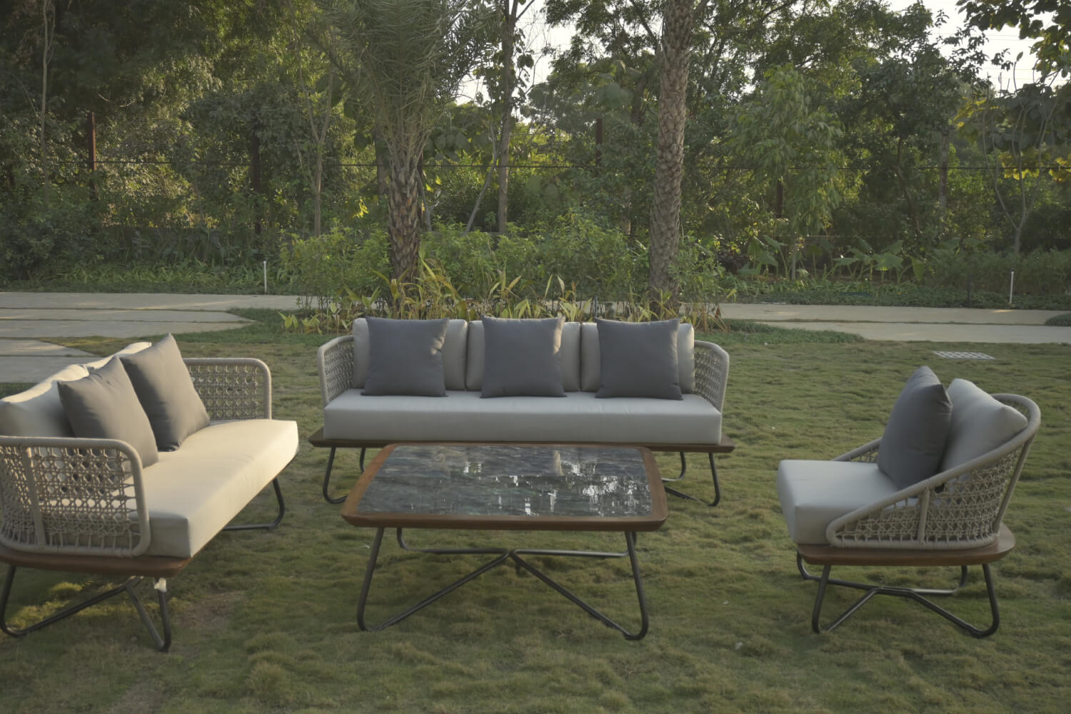 Boulder 3 Seater Sofa Gray
